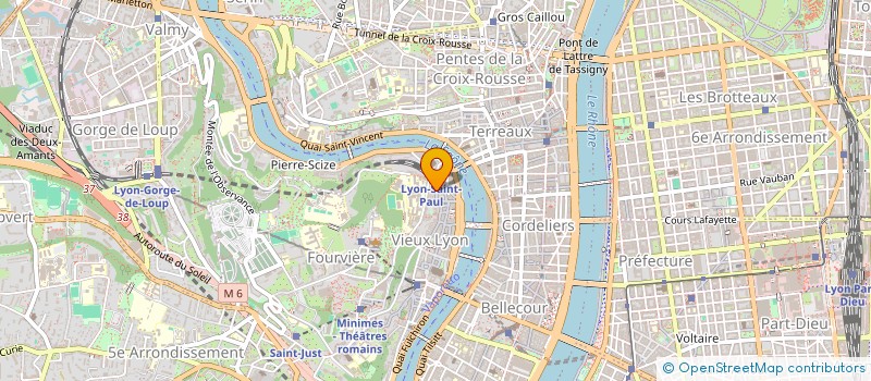 localisation de l'entreprise ASSOCIATION MARIA LHANDE - LE TRANCANOIR à LYON