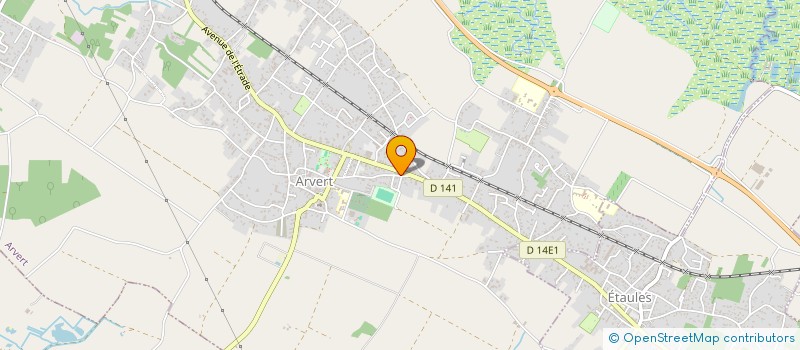 localisation de l'entreprise ASSOCIATION MARIE CHRISTINE III  ARVERT