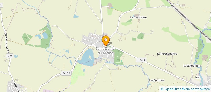 localisation de l'entreprise ASSOCIATION MARIE REINE DE LA PAIX  SAINT-DENIS-DU-MAINE