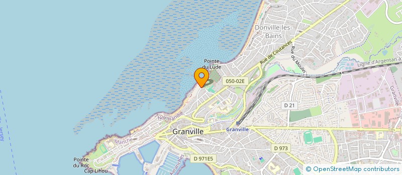 localisation de l'entreprise ASSOCIATION MARIN MARIE  GRANVILLE