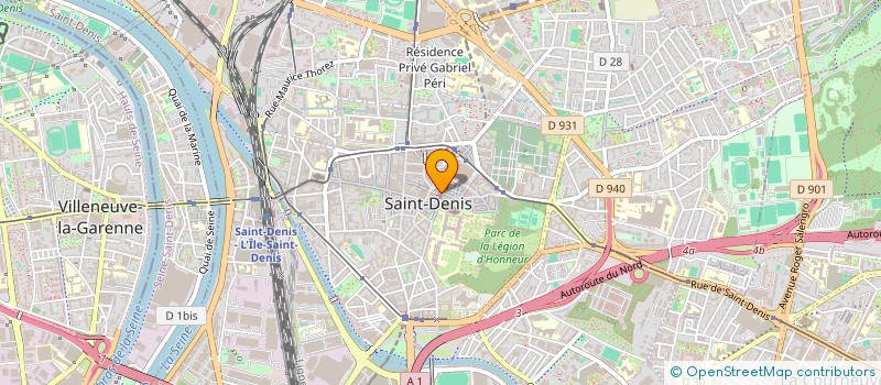 localisation de l'entreprise ASSOCIATION MARKO BALIWEST SOLIDARITE à SAINT-DENIS