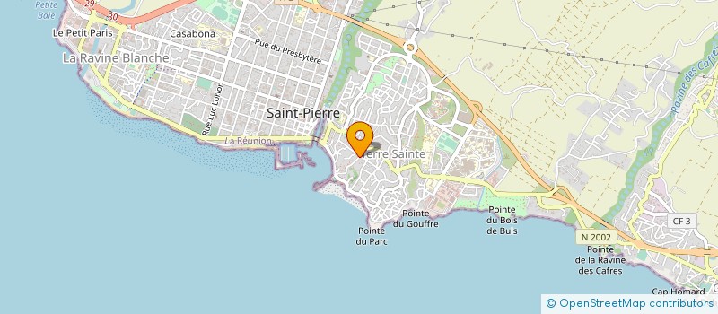 localisation de l'entreprise ASSOCIATION MARMAILLES BORD DE MER à SAINT-PIERRE