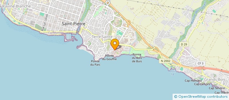 localisation de l'entreprise ASSOCIATION MARMAILLES TERRE-SAINTE à SAINT-PIERRE