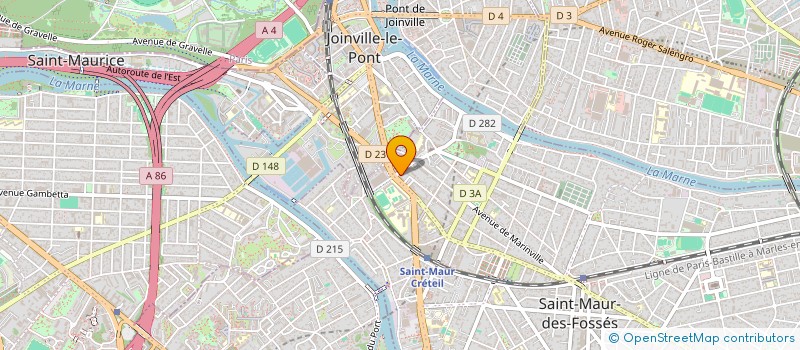 localisation de l'entreprise ASSOCIATION MARMITONS D'HIER ET DE DEMAIN à SAINT-MAUR-DES-FOSSES