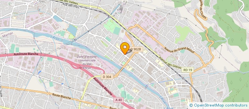 localisation de l'entreprise ASSOCIATION MARMO ET ENFANTS à CLUSES