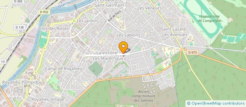 localisation de l'entreprise ASSOCIATION MARMOT à COMPIEGNE