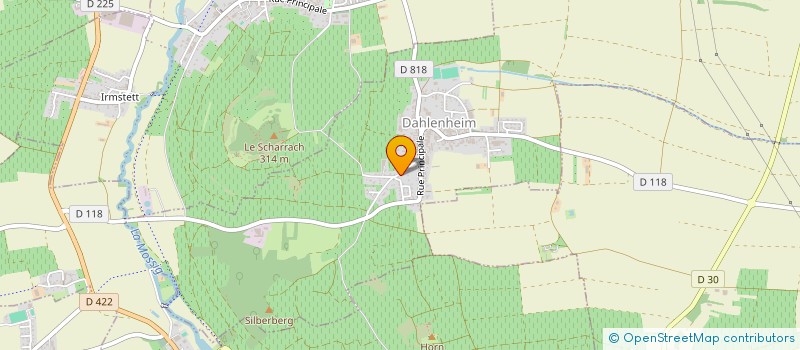 localisation de l'entreprise ASSOCIATION MARMOUTIER SAVERNE WASSELONNE HANDBALL  HOHENGFT