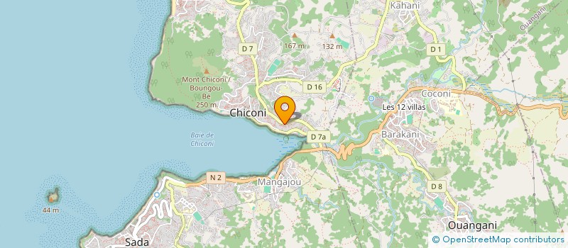 localisation de l'entreprise ASSOCIATION MAROVOANIO à CHICONI