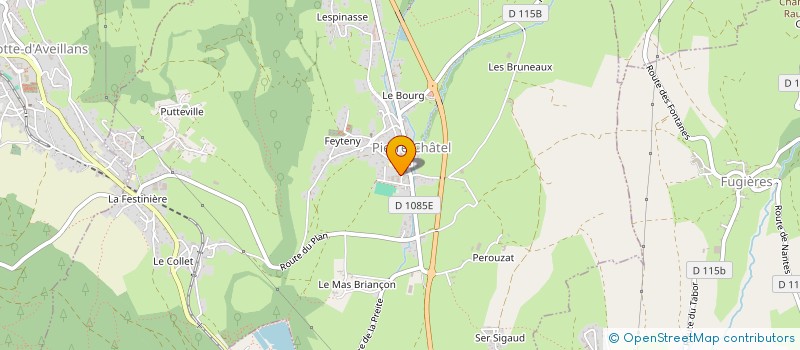 localisation de l'entreprise ASSOCIATION MARPA DES LACS à PIERRE-CHATEL