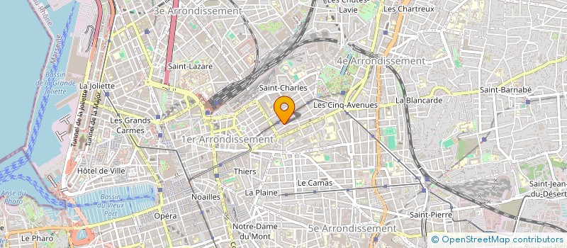 localisation de l'entreprise ASSOCIATION MARQUAGE à MARSEILLE