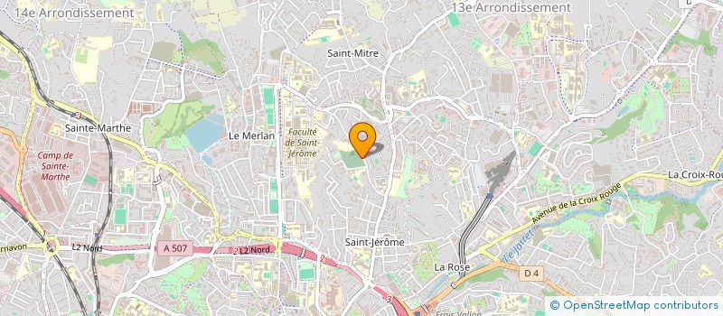 localisation de l'entreprise ASSOCIATION MARSEILLAISE DE L'AVENIR ET DU FUTUR à MARSEILLE