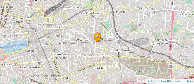 localisation de l'entreprise ASSOCIATION MARSEILLAISE POUR LA GESTION DE CRECHES (AMGC) à MARSEILLE