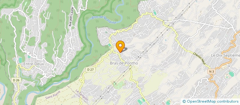 localisation de l'entreprise ASSOCIATION MARTIN EN LER  LE TAMPON