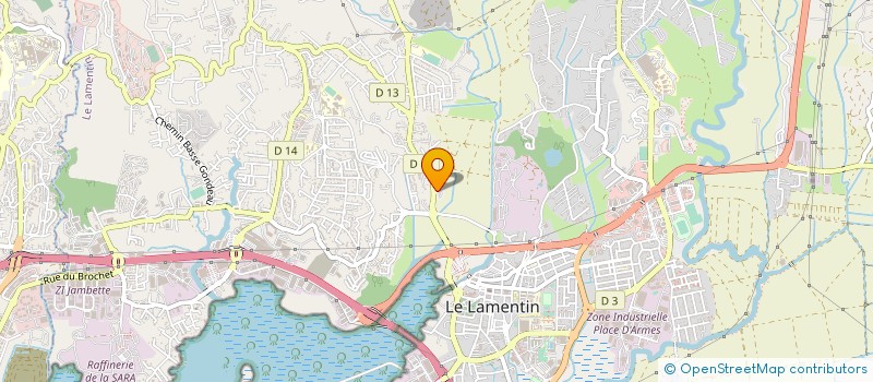 localisation de l'entreprise ASSOCIATION MARTINIQUAISE POUR L'INCLUSION SOCIALE à LE LAMENTIN