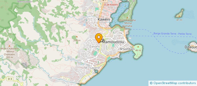 localisation de l'entreprise ASSOCIATION MASDJIDI NOUROU MOSQUEE DE VENDREDI DE CAVANI-MAMOUDZOU à MAMOUDZOU