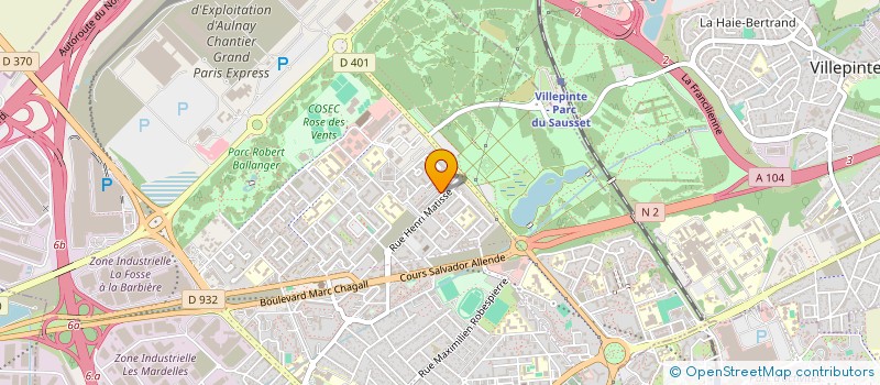 localisation de l'entreprise ASSOCIATION MASEMA FRANCE à AULNAY-SOUS-BOIS