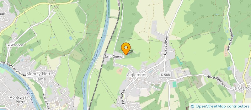 localisation de l'entreprise ASSOCIATION MASK FORMATION  AIGLEMONT