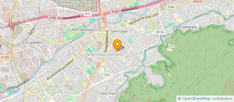 localisation de l'entreprise ASSOCIATION MASSILIA FORCE à MARSEILLE