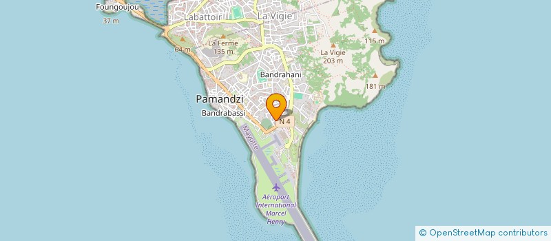 localisation de l'entreprise ASSOCIATION MASSIWA VISION à PAMANDZI