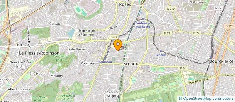 localisation de l'entreprise ASSOCIATION MASTER 2 BUSINESS, TAX & FINANCIAL MARKET LAW à SCEAUX