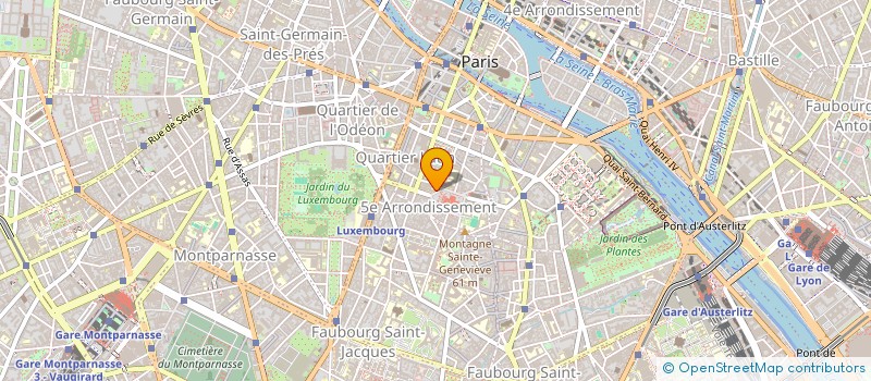 localisation de l'entreprise ASSOCIATION MASTER 2 PROFESSIONNEL DROIT DU COMMERCE INTERNATIONAL DE L ECOLE DE DROIT DE LA SORBONNE  PARIS