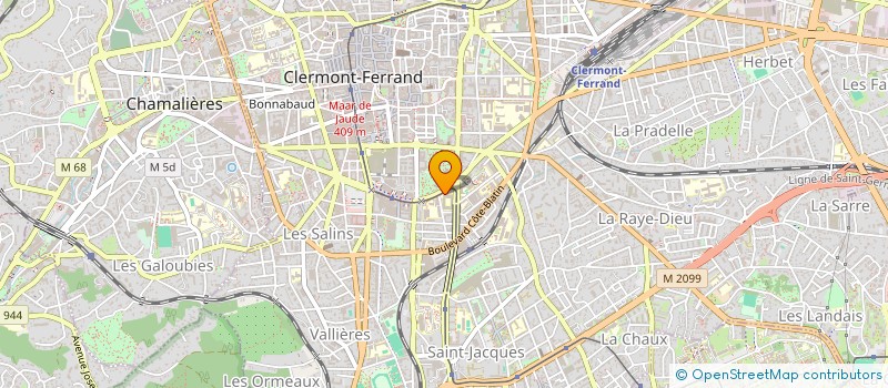 localisation de l'entreprise ASSOCIATION MASTER SECURITE PUBLIQUE  CLERMONT-FERRAND