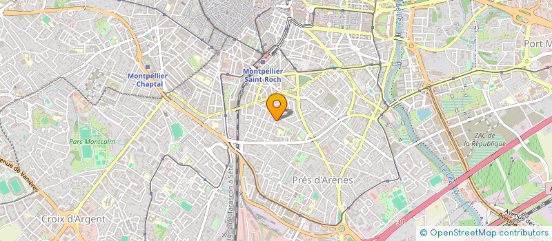 localisation de l'entreprise ASSOCIATION MATERIAL à MONTPELLIER
