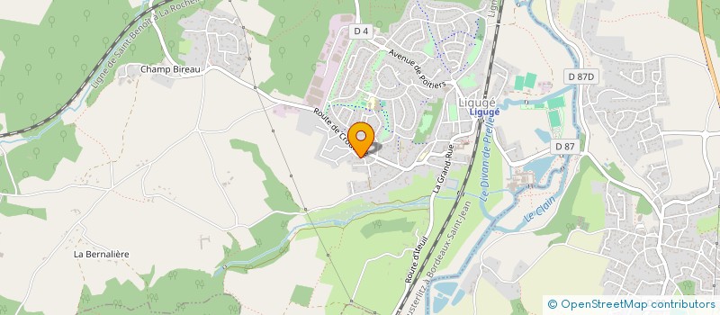 localisation de l'entreprise ASSOCIATION MATHEBDO à LIGUGE