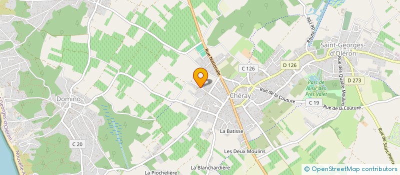 localisation de l'entreprise ASSOCIATION MATHS PLUS OCEAN à SAINT-GEORGES-D'OLERON
