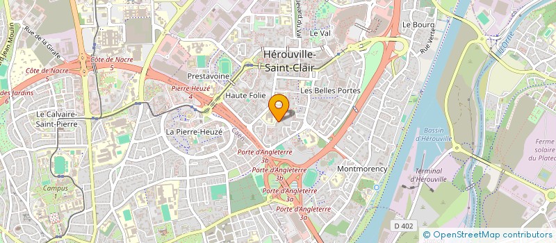 localisation de l'entreprise ASSOCIATION MATULU  HEROUVILLE-SAINT-CLAIR