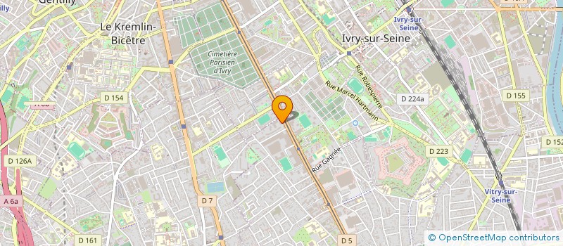 localisation de l'entreprise ASSOCIATION MAURITANIENNE POUR LA CULTURE ET L'EDUCATION (AMCE) à VITRY-SUR-SEINE