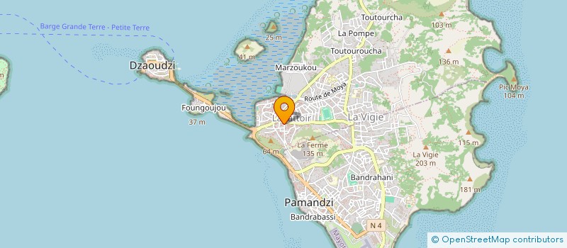 localisation de l'entreprise ASSOCIATION MAVOUNA à PAMANDZI