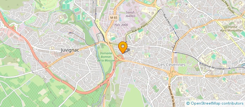 localisation de l'entreprise ASSOCIATION MAWON'KA à MONTPELLIER