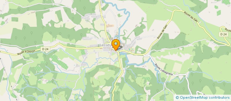 localisation de l'entreprise ASSOCIATION MAX 2 JEUX  LASSEUBE