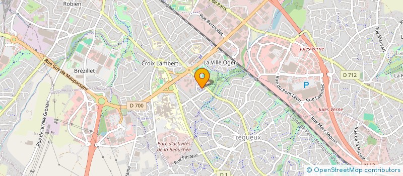 localisation de l'entreprise ASSOCIATION MAXIMUN à SAINT-BRIEUC