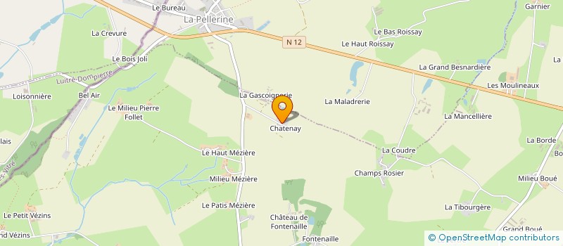 localisation de l'entreprise ASSOCIATION MAY'BREIZH  SAINT-PIERRE-DES-LANDES