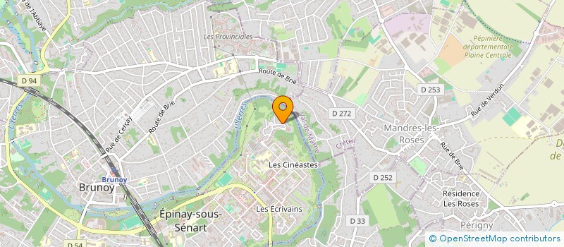 localisation de l'entreprise ASSOCIATION MAYELA  EPINAY-SOUS-SENART