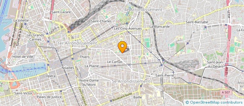 localisation de l'entreprise ASSOCIATION MDE à MARSEILLE