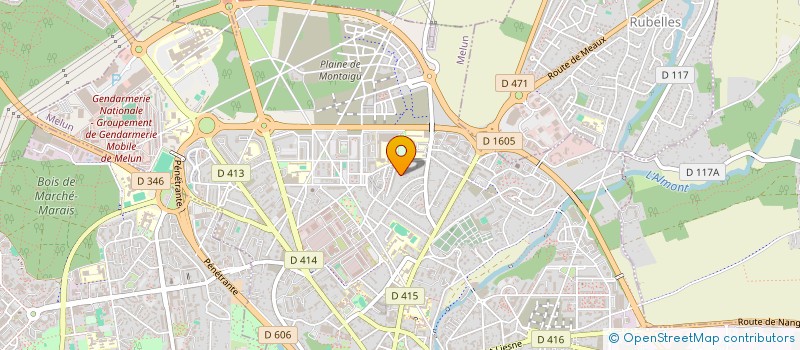 localisation de l'entreprise ASSOCIATION ME GUSTA DANZA à MELUN