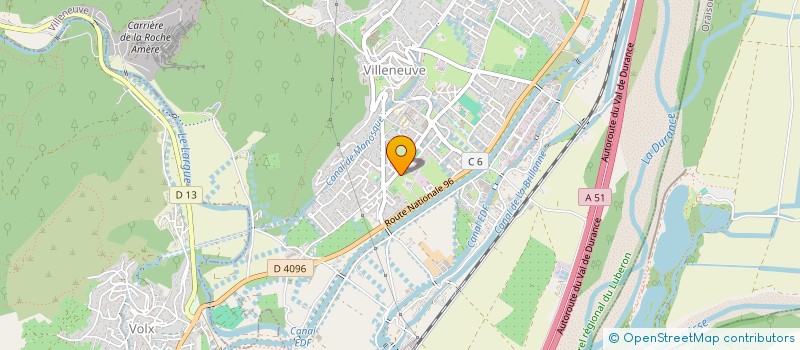 localisation de l'entreprise ASSOCIATION MECATROTE RACING DIVISION  VILLENEUVE