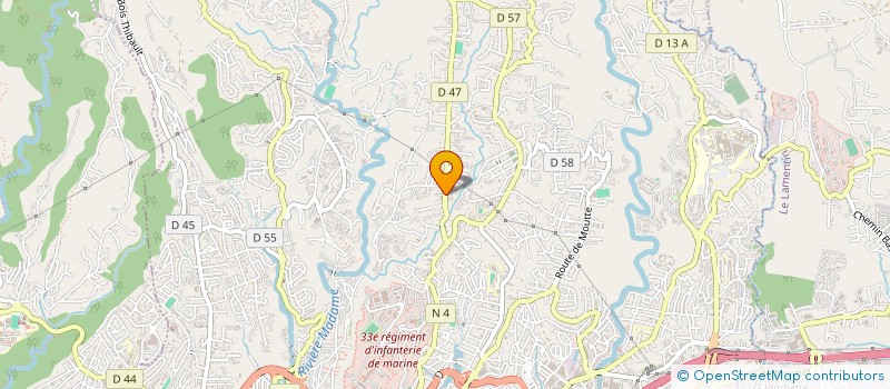 localisation de l'entreprise ASSOCIATION MEDIA ADVENTISTE ANTILLES-GUYANE   AMAAG  FORT-DE-FRANCE