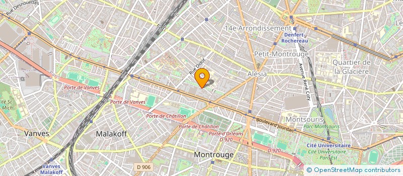 localisation de l'entreprise ASSOCIATION MEDIA JARDIN à PARIS