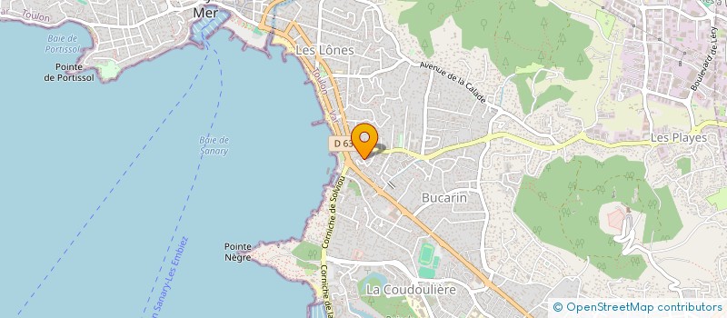 localisation de l'entreprise ASSOCIATION MEDIA PIEDS NOIRS à SIX-FOURS-LES-PLAGES