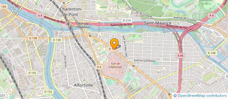 localisation de l'entreprise ASSOCIATION MEDIA PRESSE à MAISONS-ALFORT