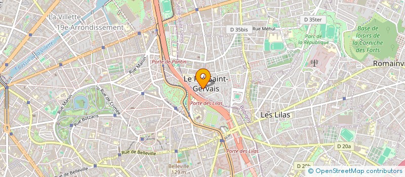 localisation de l'entreprise ASSOCIATION MEDIAS-ACTU à LE PRE-SAINT-GERVAIS