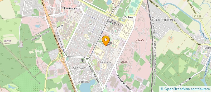 localisation de l'entreprise ASSOCIATION MEDIATION à ORLEANS