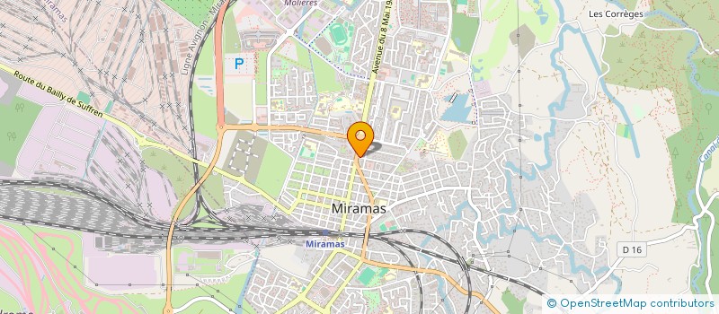 localisation de l'entreprise ASSOCIATION MEDIATION PREVENTION POUR TOUS à MIRAMAS