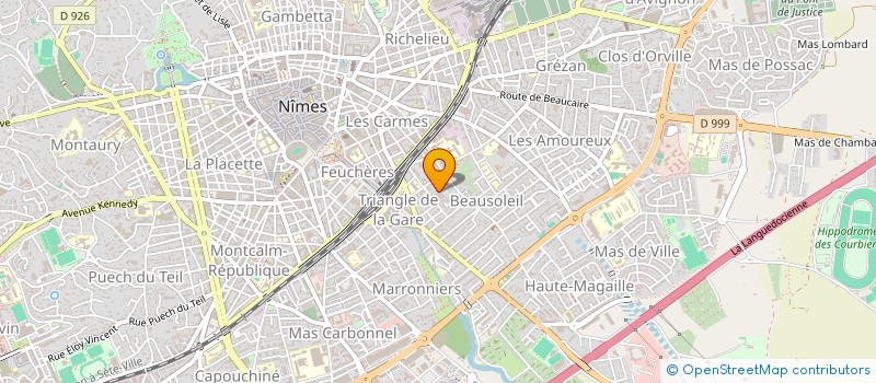 localisation de l'entreprise ASSOCIATION MEDIATIONS PAR LES SAVOIRS - GRAND SUD  NIMES