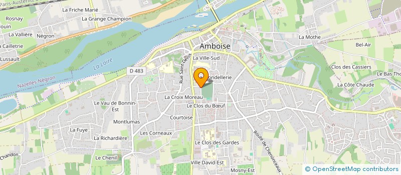 localisation de l'entreprise ASSOCIATION MEDICALE D'AMBOISE à AMBOISE