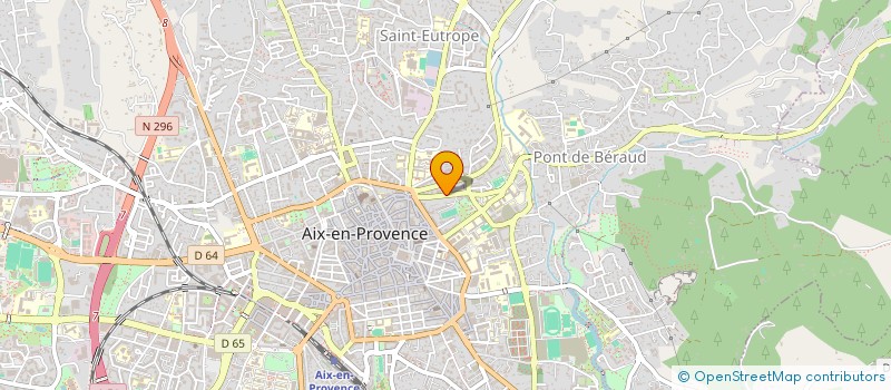localisation de l'entreprise ASSOCIATION MEDICALE DE THERAPEUTIQUES MANUELLES DU SUD EST à AIX-EN-PROVENCE